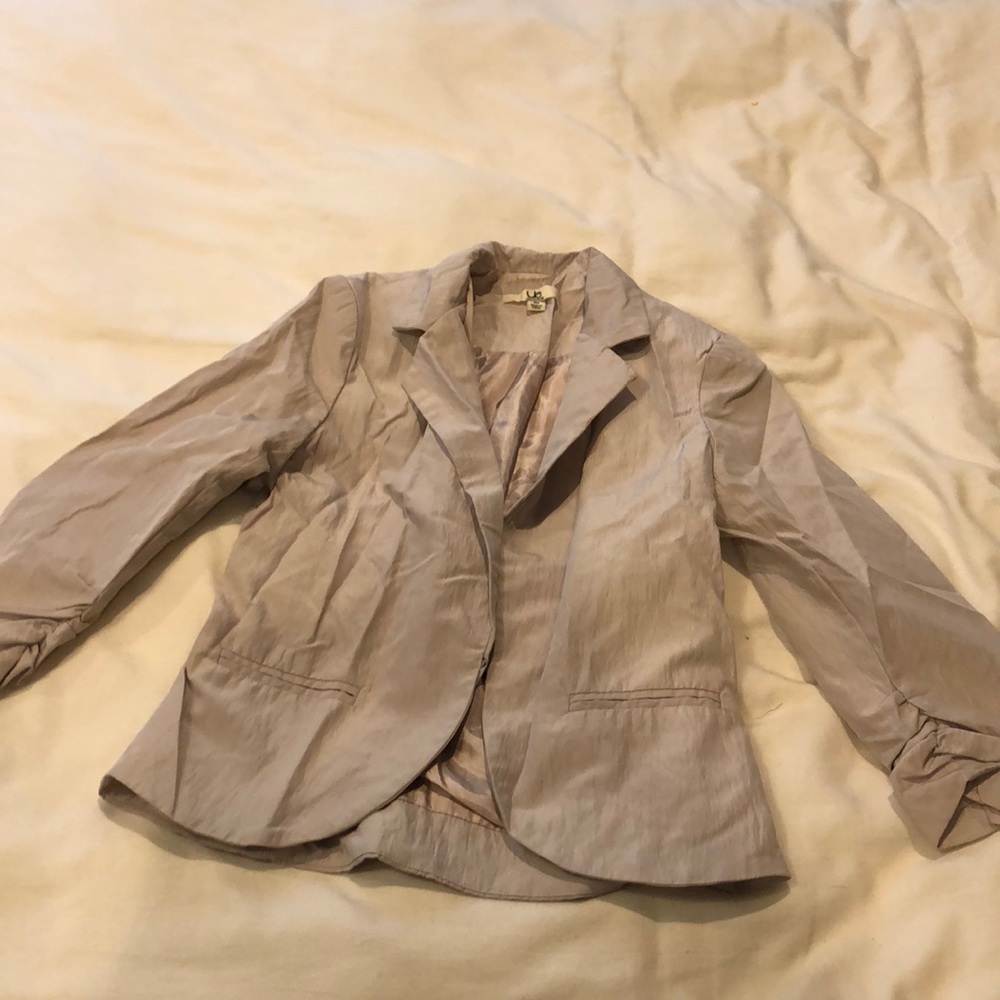 Tan blazer